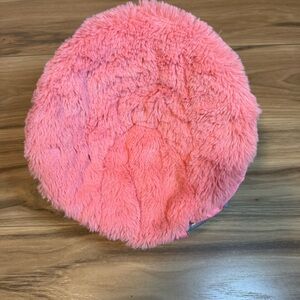 My Life As Pink Fluffy Saucer Chair Foldable Fits 18” Dolls Toy Doll Furniture